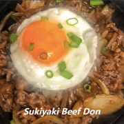 Sukiyaki Beef Don